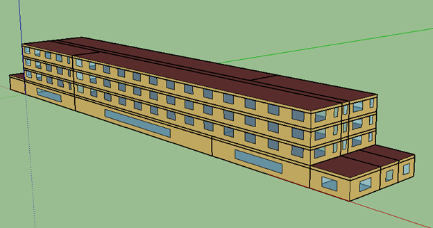 DEER Hotel Model Geometry