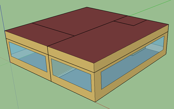 DEER Restaurant - Fast-Food Model Geometry