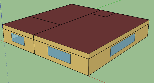 DEER Restaurant - Sit-Down Model Geometry